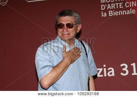 VENICE, ITALY - SEPTEMBER 08: Director Aleksandr Sokurov  poses at the 'Faust' photocall at the Palazzo del Cinema during the 68th Venice Film Festival on September 8, 2011 in Venice, Italy.