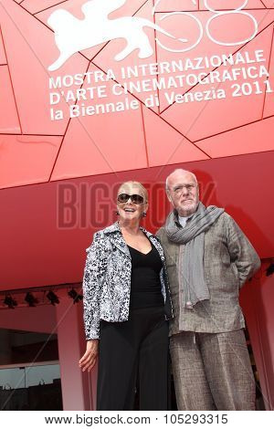 VENICE, ITALY - SEPTEMBER 09: Actress Virna Lisi receives the the Pietro Bianchi Award during the 68th Venice Film Festival at Palazzo del Cinema on September 9, 2011 in Venice, Italy