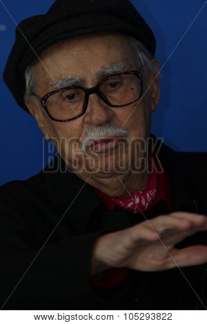 BERLIN, GERMANY - FEBRUARY 11: Director Vittorio Taviani attends the 'Cesare deve morire' Photocall during of the 62nd Berlin  Film Festival at the Grand Hyatt on February 11, 2012 in Berlin, Germany.