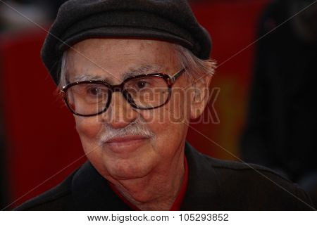 BERLIN, GERMANY - FEBRUARY 11: Directors Vittorio Taviani attend the 'Cesare Deve Morire' Premiere during of the 62nd Berlin  Festival at the Berlinale Palast on February 11, 2012 in Berlin, Germany.