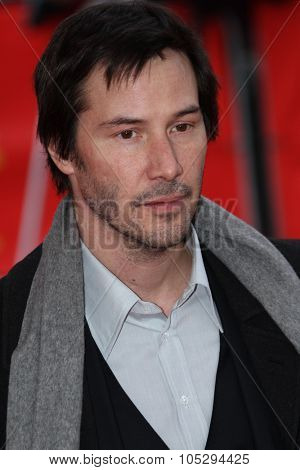 BERLIN, GERMANY - FEBRUARY 15: Keanu Reeves attends the 'Side By Side' Premiere during of the 62nd Berlin  Film Festival at the Haus Der Berliner Festspiele on February 15, 2012 in Berlin, Germany