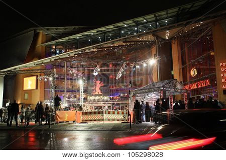BERLIN, GERMANY - FEBRUARY 7: Berlinale Palast, the main venue at the 63th Berlinale International Film Festival on February 7, 2013 in Berlin, Germany