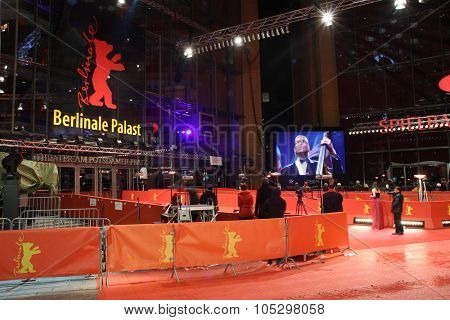 BERLIN, GERMANY - FEBRUARY 7: Berlinale Palast, the main venue at the 63th Berlinale International Film Festival on February 7, 2013 in Berlin, Germany