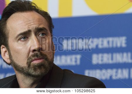 BERLIN, GERMANY - FEBRUARY 15: Nicolas Cage attends 'The Croods' press conference at the 63rd Berlinale International Film Festival on February 15, 2013 in Berlin, Germany.