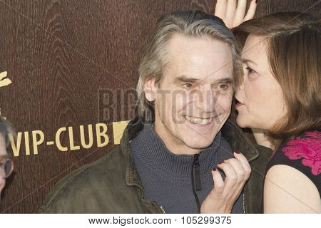 BERLIN, GERMANY - FEBRUARY 13: Jeremy Irons attends the 'Night Train to Lisbon' Photocall during the 63rd Berlinale  Film Festival at the Grand Hyatt Hotel on February 13, 2013 in Berlin, Germany