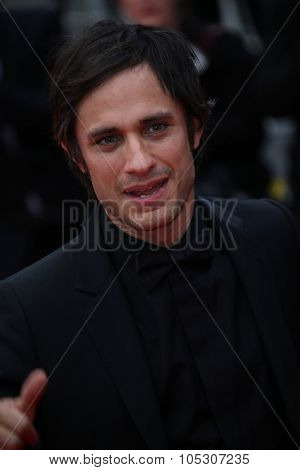 CANNES, FRANCE - MAY 19: Gael Garcia Bernal attends the 'Foxcatcher' Premiere at the 67th Annual Cannes  Festival on May 19, 2014 in Cannes, France