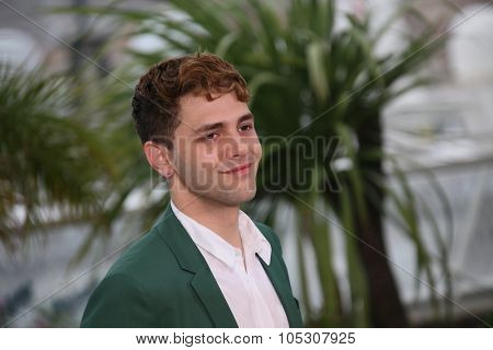 CANNES, FRANCE - MAY 22: Director Xavier Dolan attends the 'Mommy' photocall during the 67th Annual Cannes Film Festival on May 22, 2014 in Cannes, France.