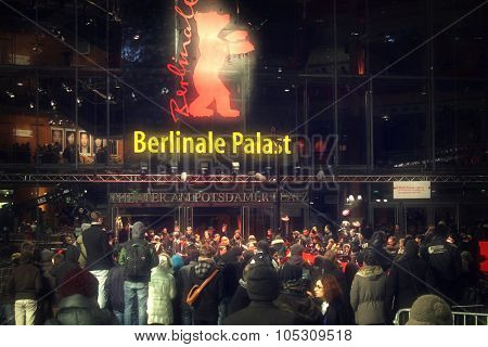 BERLIN, GERMANY - FEBRUARY 13: Berlinale Palast, the main venue at the 62th Berlinale International Film Festival on February 13, 2012 in Berlin, Germany