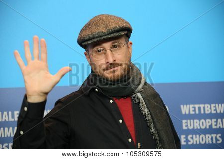 BERLIN, GERMANY - FEBRUARY 05: Daniel Bruehl, Darren Aronofsky, Audrey Tautou,   attend the Jury press conference  during the 65th Berlinale at Grand Hyatt Hotel on February 5, 2015 in Berlin, Germany