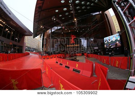 BERLIN, GERMANY - FEBRUARY 07: Berlinale Palast, the main venue at the 65th Berlinale International Film Festival on February 07, 2015 in Berlin, Germany