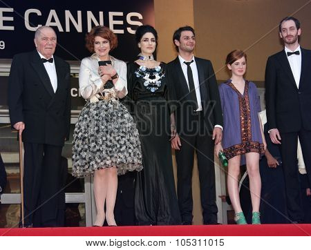 CANNES, FRANCE - MAY 22:  Fanny Ardent, Ronit Elkabetz  attend 'Hommage To Fanny Ardent' premiere at the Palais De Festivals during the 62 Cannes Film  on May 22, 2009 in Cannes, France