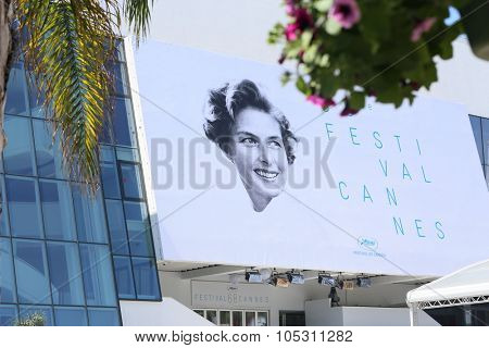 CANNES, FRANCE - MAY 215: A general view of atmosphere on during the 68th Annual Cannes Film Festival on May 12, 2015 in Cannes, France.