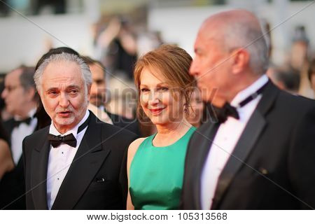 Nathalie Baye attends the 'Irrational Man' Premiere during the 68th annual Cannes Film Festival on May 15, 2015 in Cannes, France.