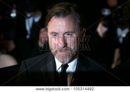 Cannes, France -  May 22, 2015: Tim Roth attends the 'Little Prince' Premiere during the 68th annual Cannes Film Festival on May 22, 2015 in Cannes, France.