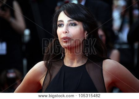 Nadine Labaki attends the closing ceremony during the 68th annual Cannes Film Festival on May 24, 2015 in Cannes, France.