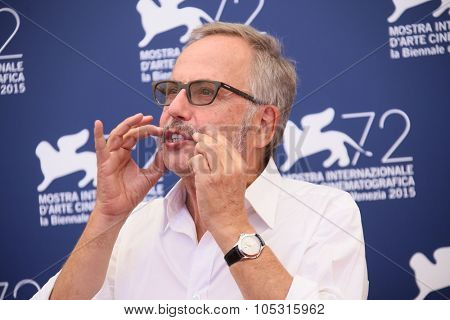Actor Fabrice Luchini attends a photocall for 'L'Hermine' during the 72nd Venice Film Festival at Palazzo del Casino on September 6, 2015 in Venice, Italy.