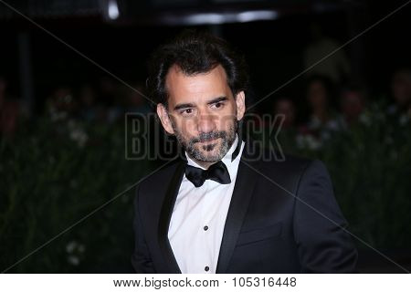 Pablo Trapero attends a premiere for 'El Clan' during the 72nd Venice Film Festival at Sala Grande on September 6, 2015 in Venice, Italy.