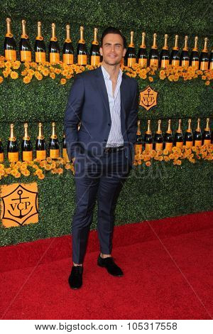 LOS ANGELES - OCT 17:  Cheyenne Jackson at the Sixth-Annual Veuve Clicquot Polo Classic at the Will Rogers State Historic Park on October 17, 2015 in acific Palisades, CA