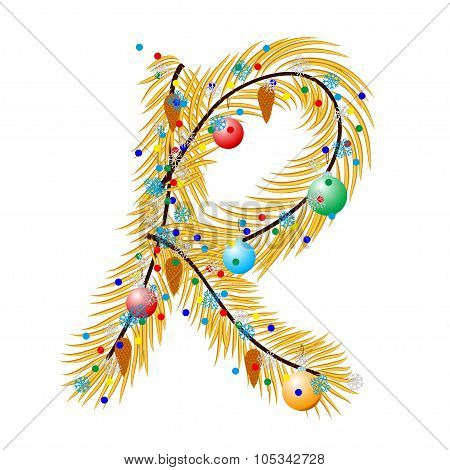 R - Letter.