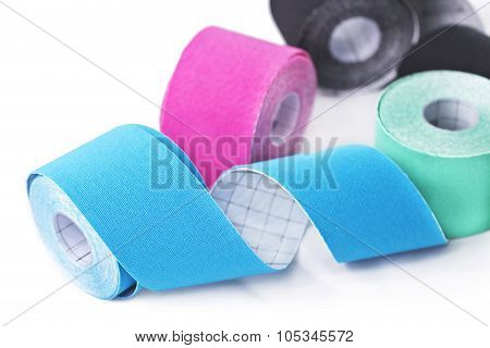 Variety Of Therapeutic Self Adhesive Tapes, Taping Kinesiologico