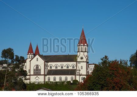 Church in the Chilean Lake District