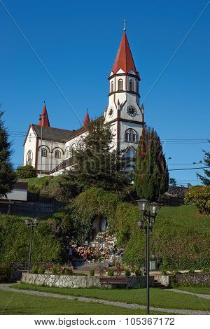Church in the Chilean Lake District