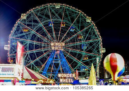 Wonder Wheel - Coney Island Brooklyn Ny