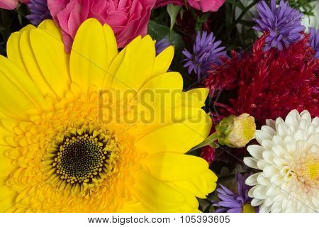 Bouquet Flowers Texture