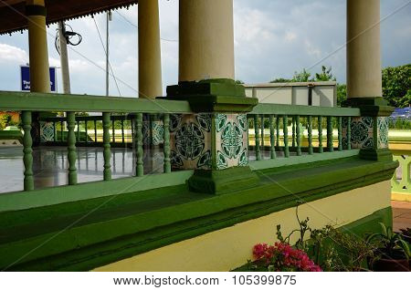 Air Barok Mosque at Jasin Malacca, Malaysia