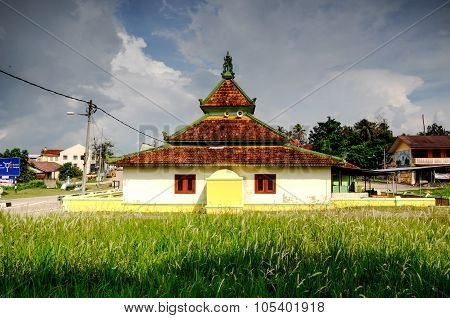 Air Barok Mosque at Jasin Malacca, Malaysia