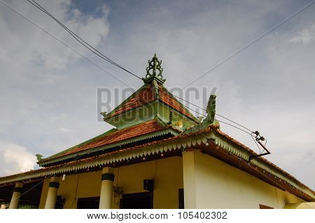 Air Barok Mosque at Jasin Malacca, Malaysia