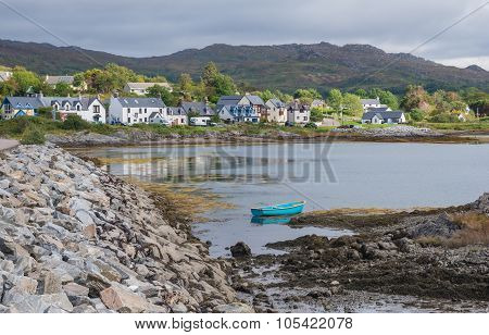 Seascape in the West Highland of Scotlands