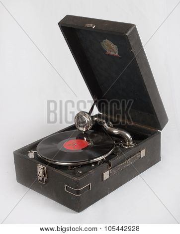 Vintage grammophone