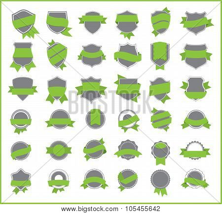 Green stickers (set 4)