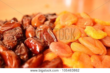 Dates And Dried Apricots
