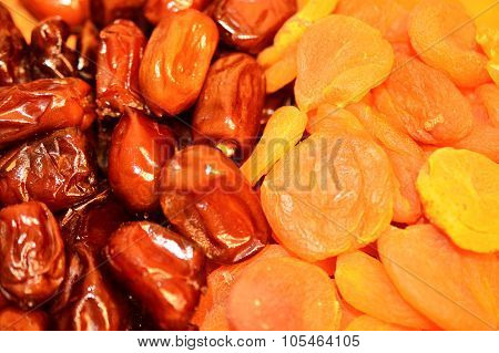 Dates And Dried Apricots