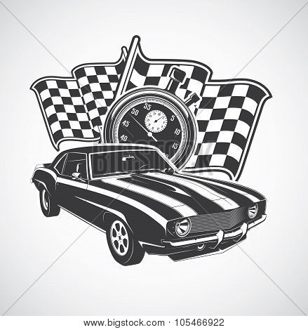 Racing car