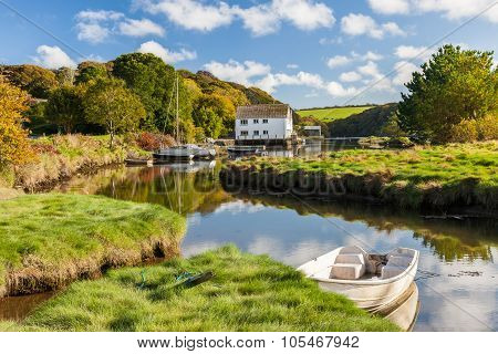 Gweek Cornwall England Uk