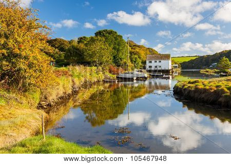 Gweek Cornwall England Uk