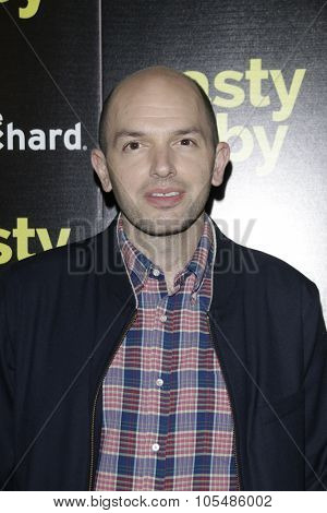 LOS ANGELES - OCT 19: Paul Scheer at the Premiere of Nasty Baby at ArcLight Cinemas on October 19, 2015 in Los Angeles, California.