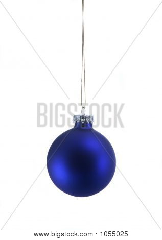 Blue Christmas Ball
