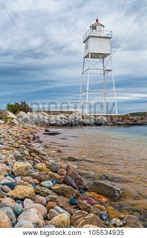 Grand Marais Light And Stones