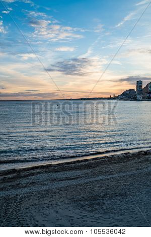 Albufereta Beach Portrait