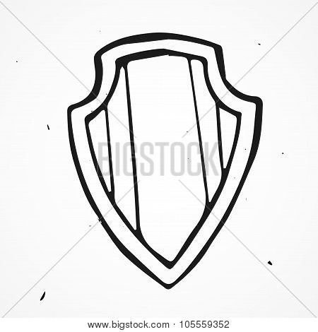 Vector Coat Of Arms, Hand Drawn
