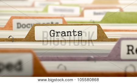 Grants - Folder Name in Directory.