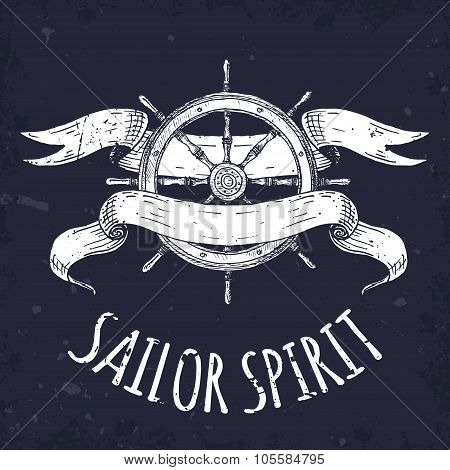Items on the marine theme.