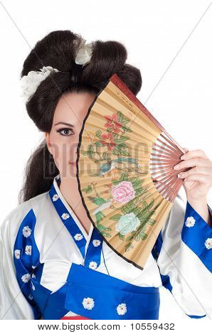 Retrato de Geisha
