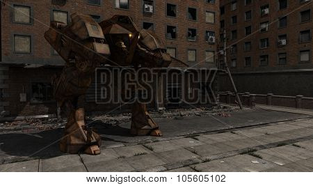 Battle mech