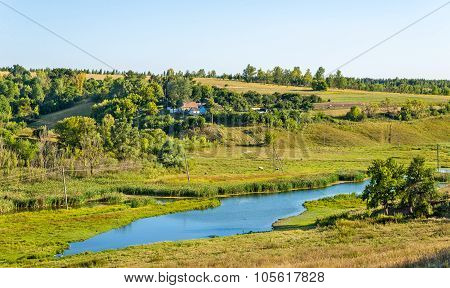 Meadow In Bolshoe Gorodkovo - Kursk Region, Russia