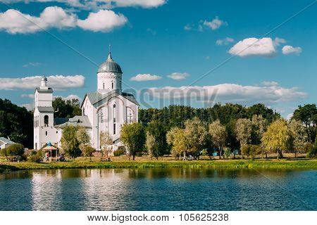 St. Alexander Nevsky Church in Gomel, Belarus. Building of Ortho